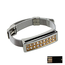 Fashionable Bracelet Jewelry USB Flash Drive - Optional Memory From 2GB to 16GB (SMQ4754)