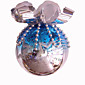 Shiny Silver & Blue Star Christmas Ball Ornaments 25CM (SS006) (Start From 200 Units) Free Shipping