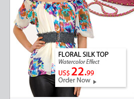 Floral Silk Top
