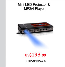 Mini LED Projector & MP3/4 Player