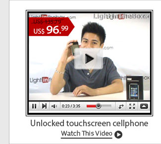Unlocked touchscreen cellphone