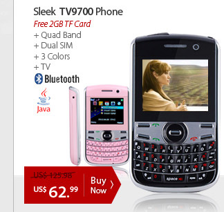 Sleek TV9700 Phone