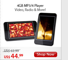 4GB MP3/4 Player