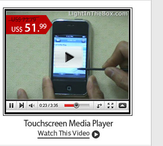 Touchscreen Media Player