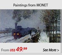 Paintings from MONET