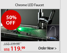 Chrome LED Faucet