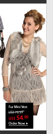 Fur Mini Vest