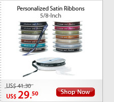 Personalized Satin Ribbons